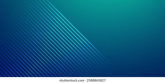 Green blue gradient technology digital speed connect background, abstract cyber nano information communication, innovation future tech data, internet network connection, Ai big data line illustration
