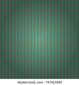 Green, blue and gray abstract background painted geometry shine and layer element seamless pattern. Vector illustration.
