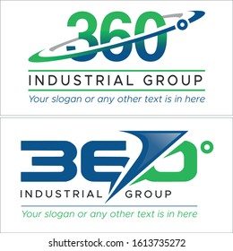 Green blue grey icon element emblem number line linear  circle plane arrow symbol initial modern logo designs template suitable for office branding identify creative application aviation corporate