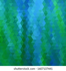 green and blue Hexagon colored background. vector abstract graphics