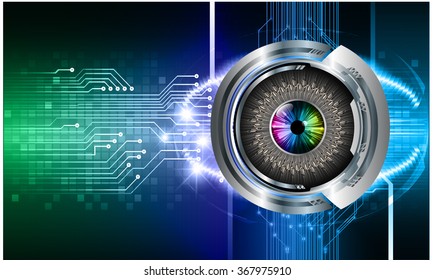 green blue Light Abstract Technology background for computer graphic website internet business.circuit. illustration.digital.infographics. binary code. www.vector.motion move pixel. eye scan virus