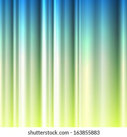 Green and blue light lines vector background template abstract concept