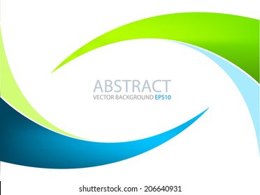 Green and blue line background for text and message modern website design