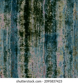 Green blue marble texture gouache paint 