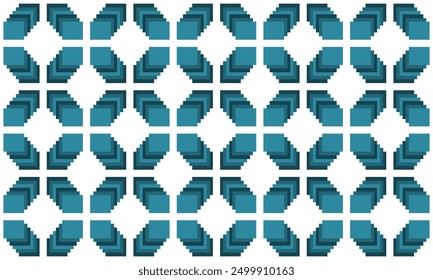 mosaico azul verde, fondo azul y gris, patrón geométrico sin fisuras con repetición de patrón de diamante desenfocado y diseño de Imagen repleto sin fisuras para la impresión de tela o Fondo de pantalla temático vintage Año de los 80