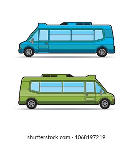 clip art 15 passenger van