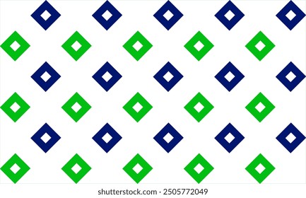 green and blue plaid fabric texture, blue diamond checkerboard repeat pattern, replete image, design for fabric printing, row horizontal strip print