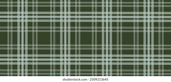 Green and blue plaid fabric texture background
