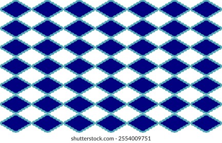 green and blue plaid fabric texture, blue diamond checkerboard repeat pattern, replete image, design for fabric printing, racing print