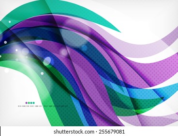 Grünblauer violetter Hintergrund, stylische Abstraktion