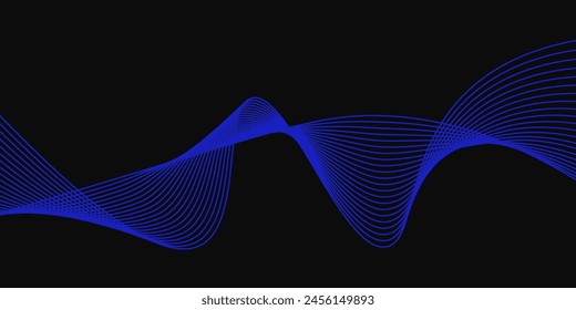 Fondo moderno abstracto de la tecnología del Vector violeta azul y púrpura verde con la línea brillante