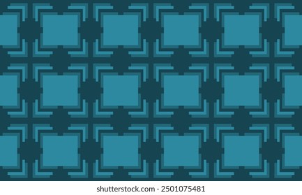 green blue rectangle mosaic, gray green Square background, seamless geometric with diamond pattern repeat and seamless replete image design for fabric printing or vintage theme wallpaper 80's year