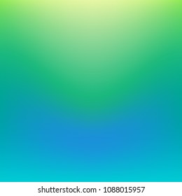 Green, blue, turquoise - blurred gradient mesh background