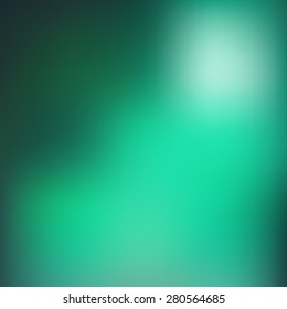 Green blur background. Vector illustration EPS 10