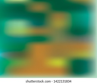 Green blurred background.  Smooth gradient texture color. Vector illustration. Shiny bright website pattern, Web and Mobile Applications, social media, banner header or sidebar graphic 