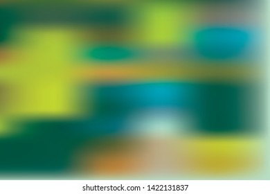 Green blurred background.  Smooth gradient texture color. Vector illustration. Shiny bright website pattern, Web and Mobile Applications, social media, banner header or sidebar graphic 