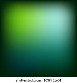 Green blurred glowing gradient background