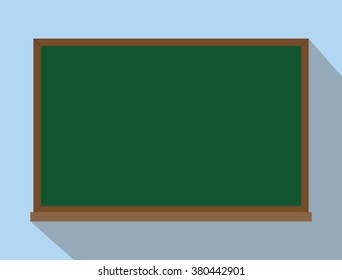 green board chalkboard isolated reuse and reusable concept vector