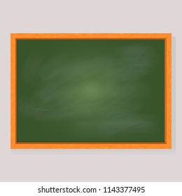 Green board, Vector illustration. Object for back to school and education design -Vector illustration.
