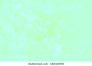 Green bokeh background. Scalable vector illustration. Pattern with circles of different scale and transparency with overlap. Colorful background for banners, web pages, ads, Wallpapers