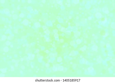 Green bokeh background. Scalable vector illustration. Pattern with circles of different scale and transparency with overlap. Colorful background for banners, web pages, ads, Wallpapers