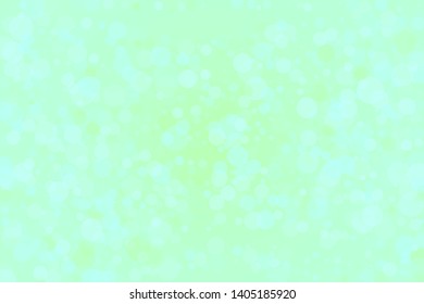 Green bokeh background. Scalable vector illustration. Pattern with circles of different scale and transparency with overlap. Colorful background for banners, web pages, ads, Wallpapers