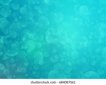 green bokeh shining background