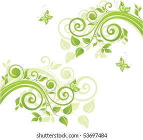 Green border