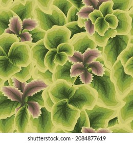 patrón tropical sin costuras verde con plantas brillantes y hojas en un fondo delicado. Patrón hawaiano veraniego sin fisuras con plantas tropicales. Impresión y textiles. diseño vectorial. pared natural