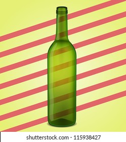 Green Bottle EPS 10