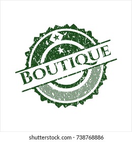 Green Boutique distress grunge seal