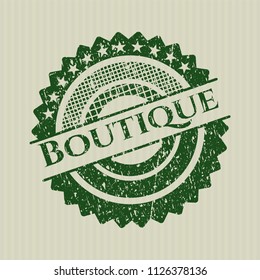 Green Boutique rubber grunge texture stamp