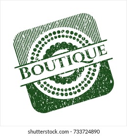 Green Boutique rubber grunge texture seal