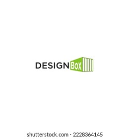 modernes Logo für Container oder Metallbox