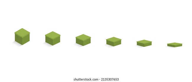 green box icon all size editable