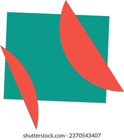 Green box with red decorative elements