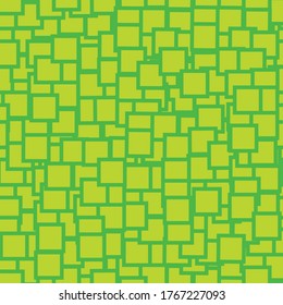 green box square abstract geometric seamless repeat pattern