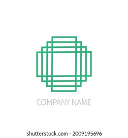 Green Boxes Logo Design Art Stock Vector (Royalty Free) 2009195696 ...