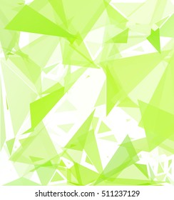 Green Break Mosaic Background, Creative Design Templates