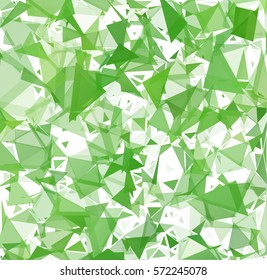 Green Break Mosaic Background, Creative Design Templates