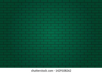 green brick tile wall background illustration vector