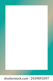 Green bright frame abstract design