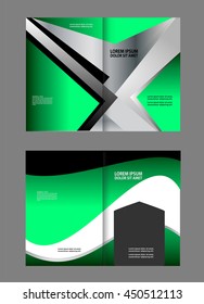 green brochure template
