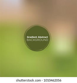 Green And Brown Absrtact Gradient Background