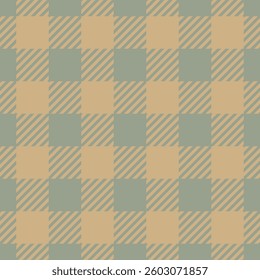 Green and Brown Plaid Pattern Design