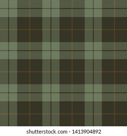Green and Brown tartan plaid Scottish seamless pattern.Texture from plaid, tablecloths, clothes, shirts, dresses, paper, bedding, blankets and other textile products.