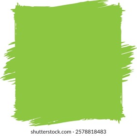 green brush on Isolate background EPS