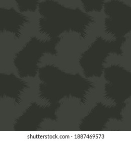 Green Brush Stroke Camouflage abstract seamless pattern background suitable for fashion textiles, graphics