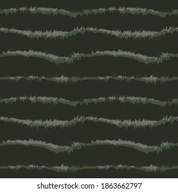 Green Brush stroke fur pattern design for fashion prints, homeware, graphics, backgrounds