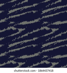 Green Brush stroke fur pattern design for fashion prints, homeware, graphics, backgrounds